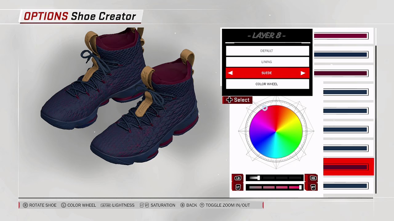 NBA 2K18 Shoe Creator - Nike LeBron 15 NBA 2K18 Shoe Creator - Nike LeBron 15