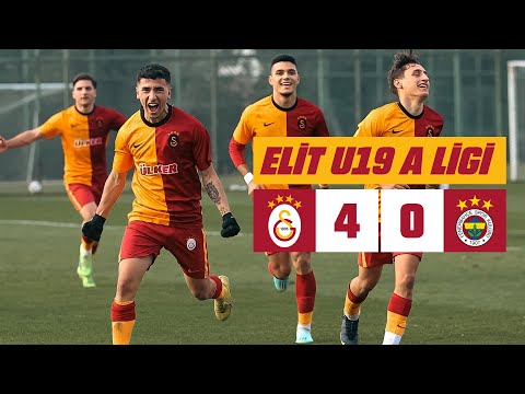 🔴 Galatasaray U19 4-0 Fenerbahçe U19 (U19 Elit A Ligi 1. Grup 15. Hafta)