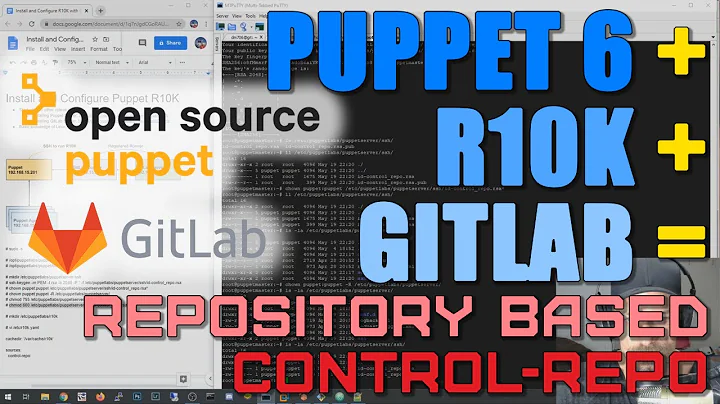 Installing and Configuring R10K for Puppet 6 Open Source / Community and GitLab