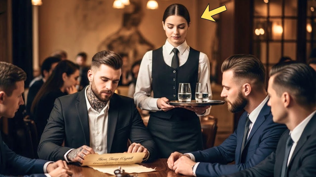 Nobody Could Read the Mafia Family's Ancient Oath — Until the Waitress Whispered the Meaning