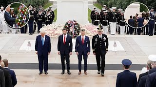 President Trump Participates in a Memorial Day Tribute at Arlington National Cemetery