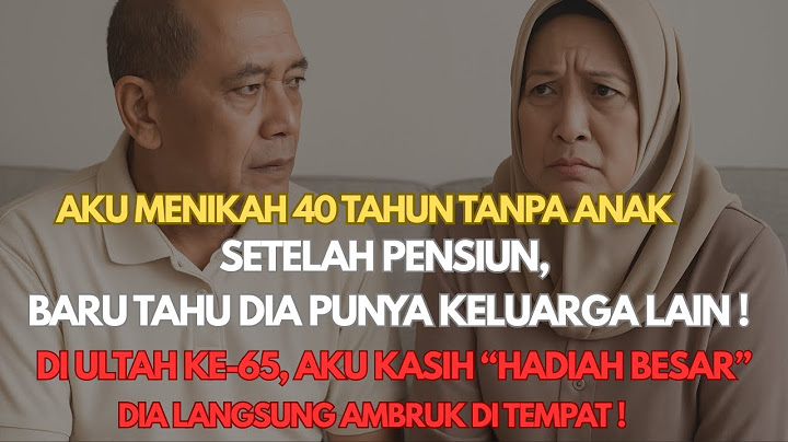 40 Tahun Menikah, Ternyata Suamiku Punya Keluarga Rahasia… dan Anak Itu Bukan Darah Dagingnya!