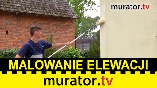 Malowanie elewacji farbą akrylową