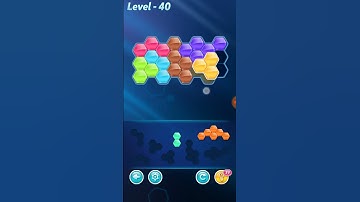 Block Hexa Puzzle 7 Mania Level 40 Walkthrough