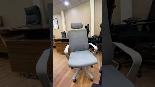 High back mesh fabric revolving office chair available at Nova Furniture Lahore