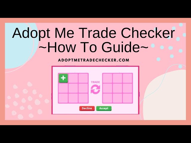 Adopt Me Trade Checker