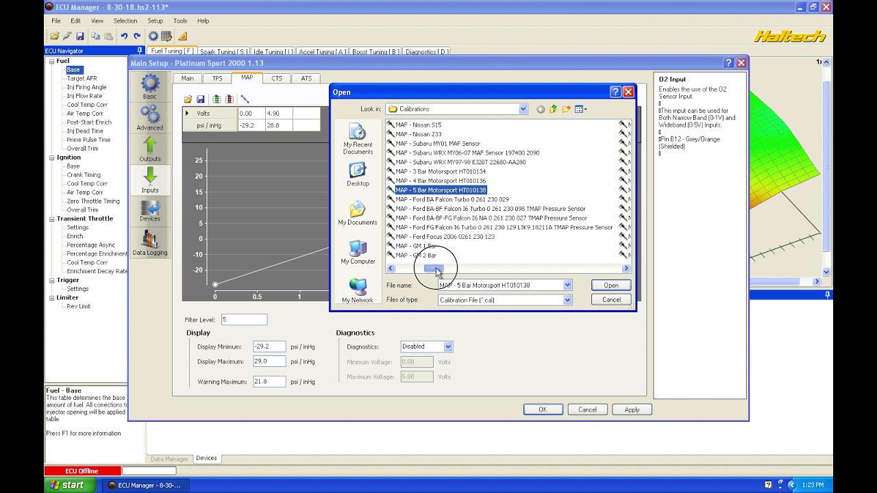 Haltech: Configuring Inputs - YouTube