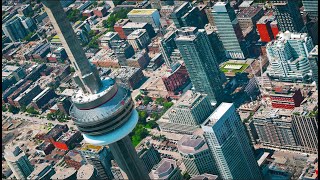 Toronto, Ontario, Canada - 4K Drone Footage