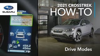 2021 Subaru Crosstrek Drive Modes
