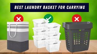 ✅ Top 5 Best Laundry Baskets for Carrying | Durable & Comfortable 🔍 Buyer’s Guide