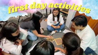 First Day of Class Games | Back to School Activities, Icebreakers for Community Team Building Indoor