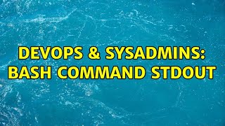 Celebrity DevOps & SysAdmins: Bash command stdout Profile