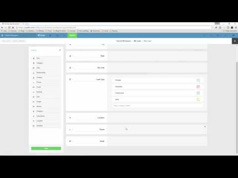REIFlow Tutorial - General Podio - Modify App Template