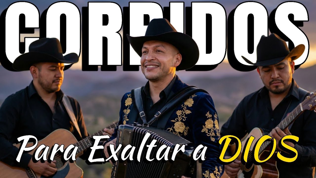 1 HORA de Corridos Cristianos para LEVANTAR el ÁNIMO 🔥 Mix Norteño de Bendición