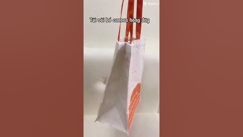 💥Nhận in logo túi vải canvas sll🌈