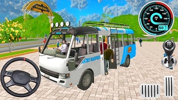 New Van Minibus Driving Games - Minibus Simulator 3D - Bus Game Video 2025 _  Android GamePlay