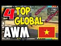 4 TOP GLOBAL AWM TINGKAT DUNIA | JAGO BANGET! #4TopGlobalAndrePurba
