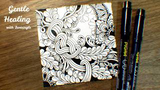 【Zentangle Inspired Art】Soft Lines from My Early Days screenshot 2