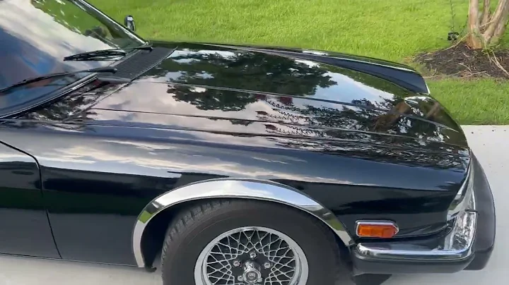 1990 Jaguar XJS V 12 Convertible Cold Start