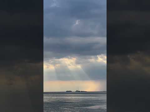 Cloudy sunsets after rain in Trieste, Northeastern Italy 😍🇮🇹