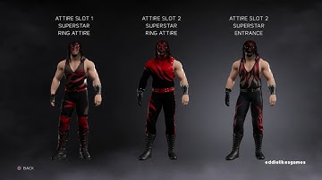WWE 2K17 Kane CAW (4 Retro Attires) (PS4)