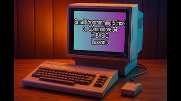 Small Programming School on Commodore 64 in BASIC Lesson 3