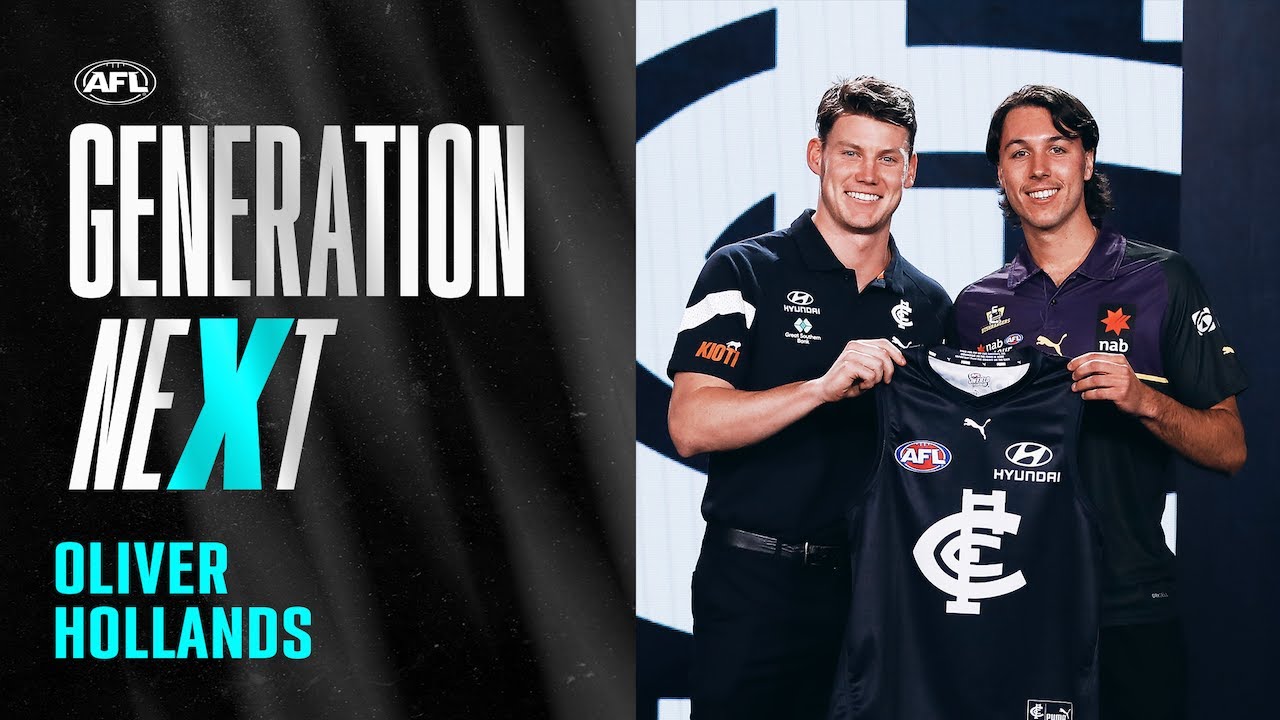 Welcome to the Blues: Oliver Hollands highlights | AFL - YouTube