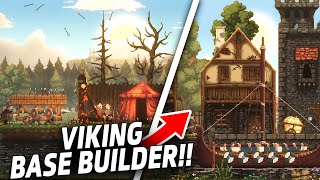 NEW Viking Base Builder!! - Sons of Valhalla - Management Combat Colony Sim