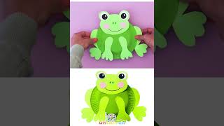 Paper Plate Frog Craft