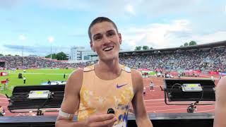 Cam Myers: "Couldn't Have Run A Worse Race If I Tried" After 3rd Place In Oslo Diamond League Mile