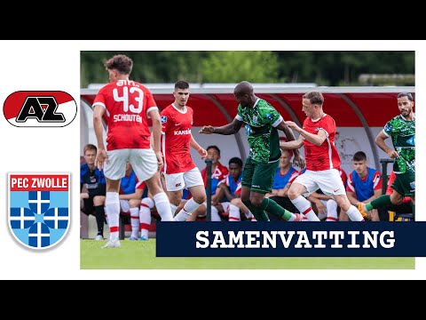Samenvatting AZ - PEC Zwolle | Oefenwedstrijd