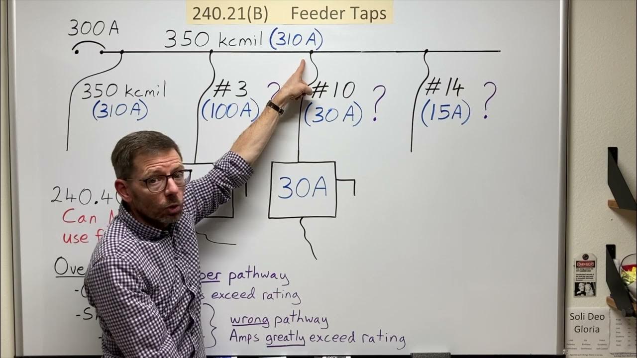 Feeder Taps, 240.21(B) YouTube