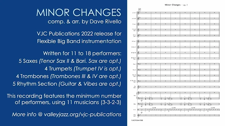 Minor Changes (VJC Publications release)