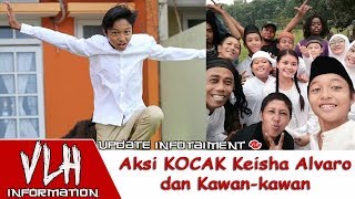 Aksi Kocak Keisha Alvaro Dan Pemain Sinetron Tendangan Garuda Main Tik Tok Wkwkwk