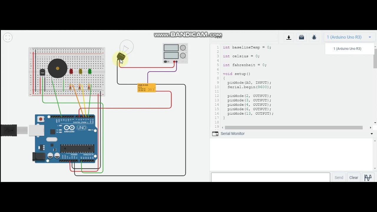 DIY Project | TinkerCad Model of Heater Temperature Sensing - YouTube