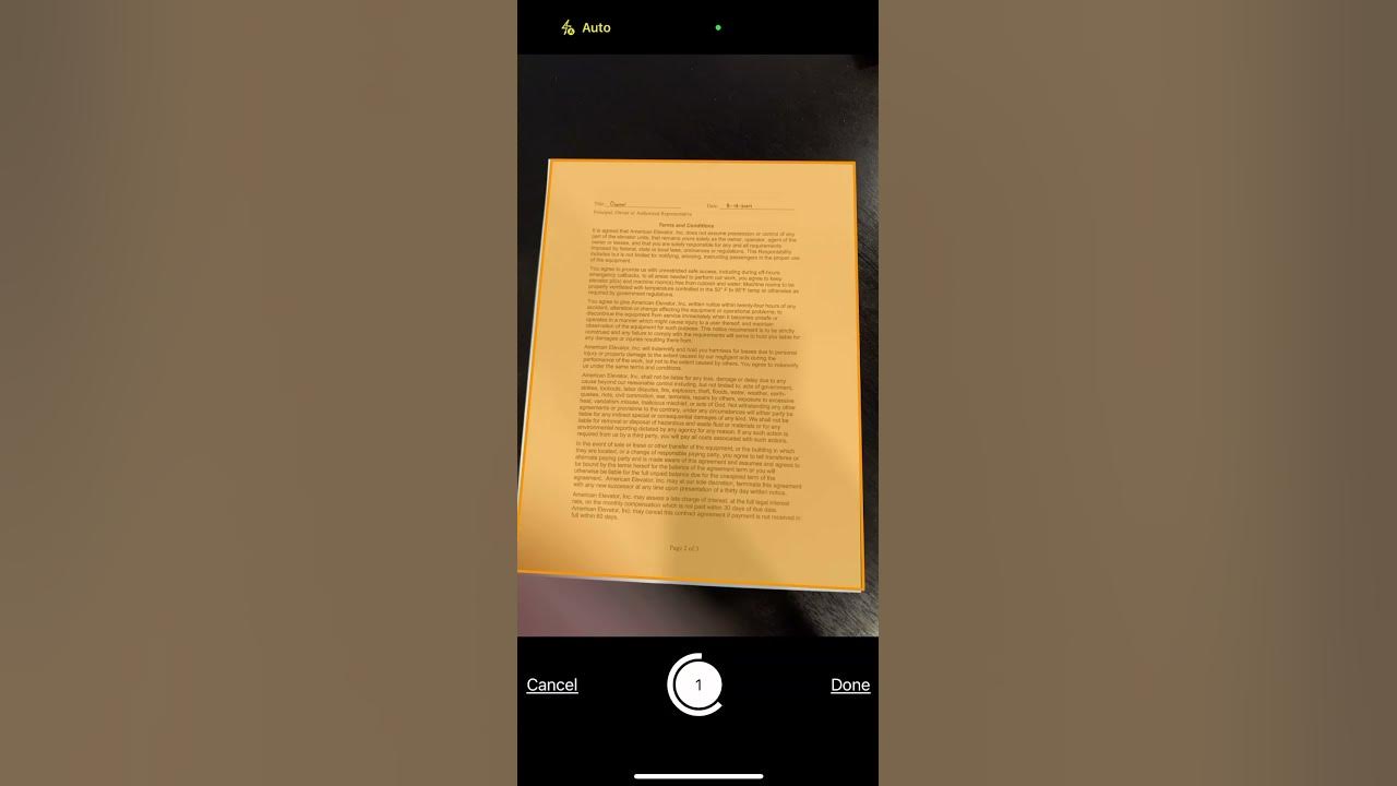 How to use genius scan app to quickly make pdfs youtube