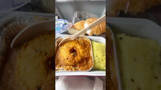 What I ate on my flight : Bangkok to Delhi - AirIndia youtubeshorts shorts indianfood flight