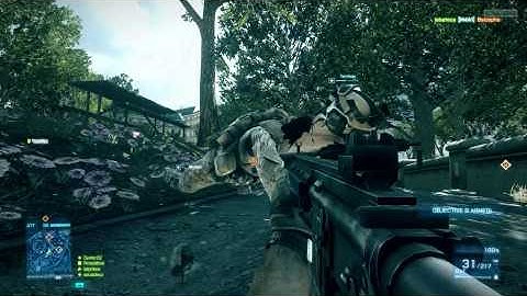 BF3 Glitch - Rubberband Man
