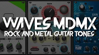 WAVES MDMX // Rock & Metal Guitar Tones // Screamer, Overdrive & Fuzz