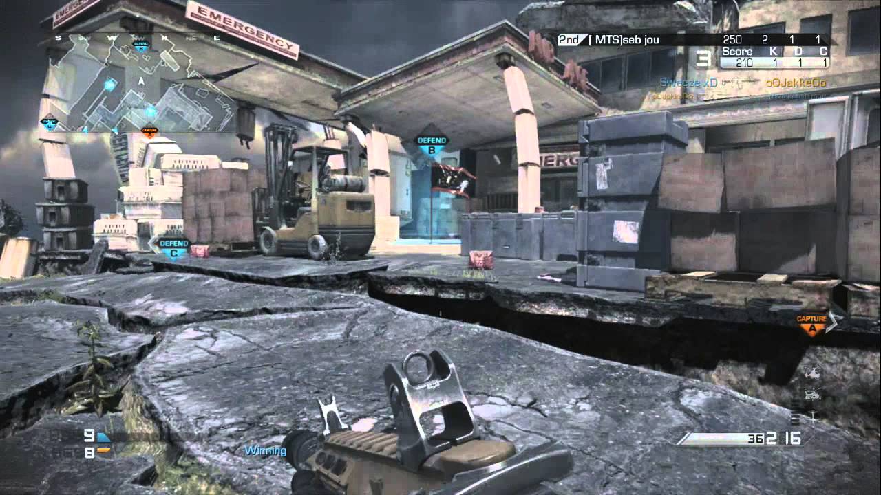 Cod Ghosts - Domination - Jeg er elendig til å styre Halo Pilot - YouTube