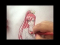 How to draw Erza Scarlet Christmas requip (Fairy Tail)