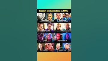 Marvel Characters Before vs After Recast 🔥 | MCU Evolution #marvel #avengers #mcu #thanos #shorts