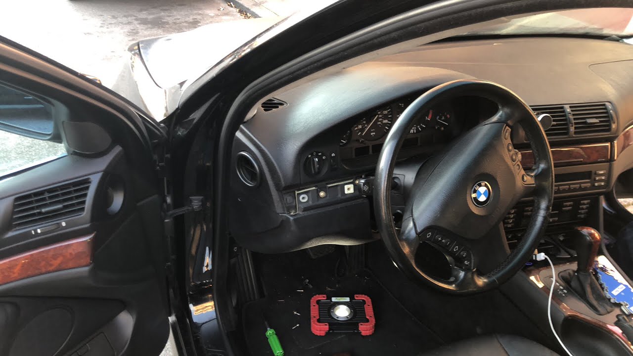 2003 BMW 525i Ews Location/ Removal Programming Part1 - YouTube