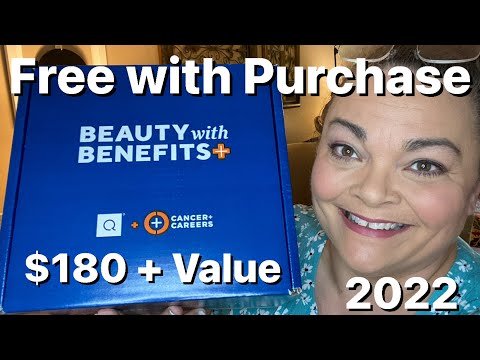 QVC Beauty with Benefits 2022 - Free with Purchase!! $180+ Value