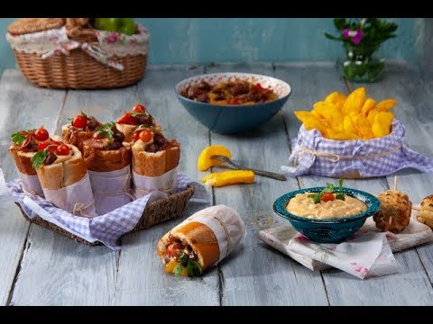 سجق كباب حلة مع بطاطس ويدجز
