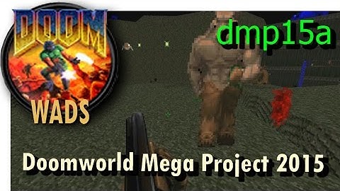 Doom wad - Doomworld Mega Project 2015 (level 8) dmp15a.wad