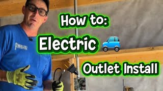 How to: Electric Car 50Amp Outlet