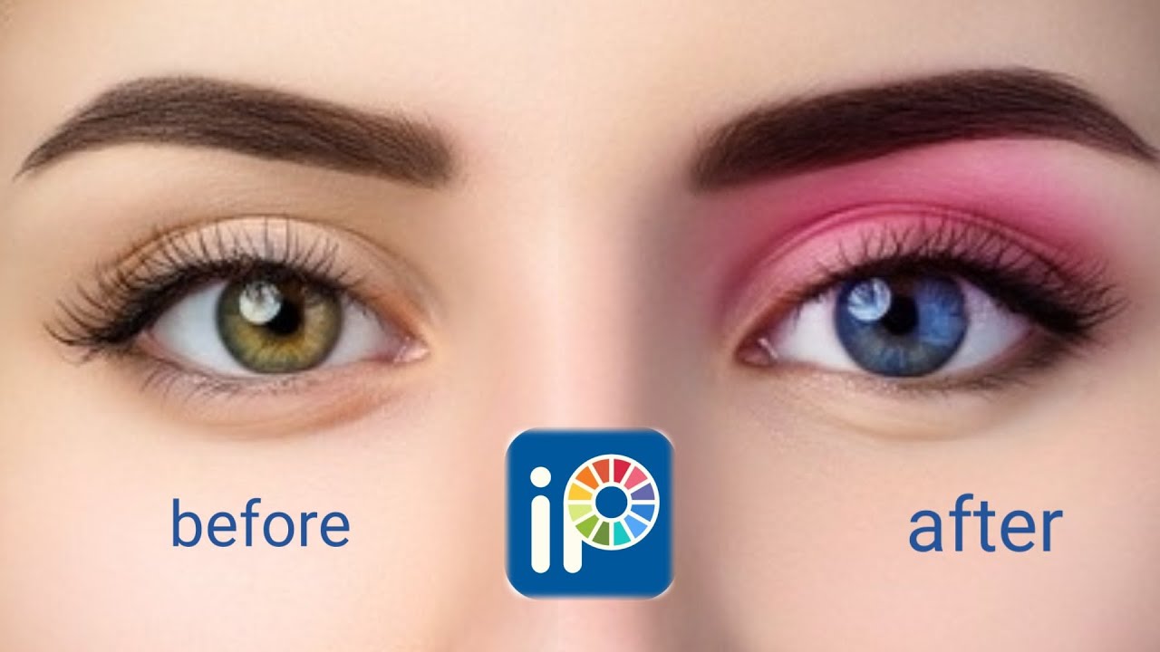 How to put makeup on eyes on ibispaint X/eyeshadow/eyes makeup/eyes