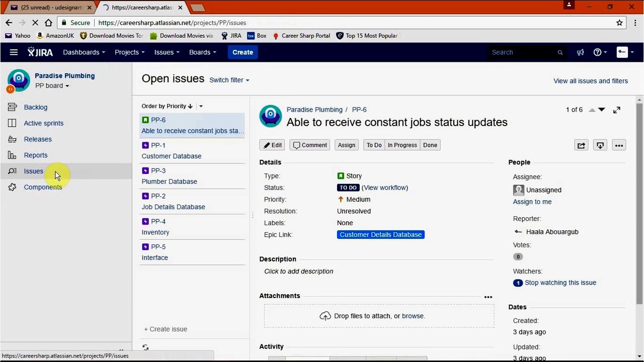 Adding User Stories to JIRA - YouTube