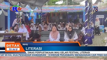 DINAS PERPUSTAKAAN INHU GELAR FESTIVAL LITERASI
